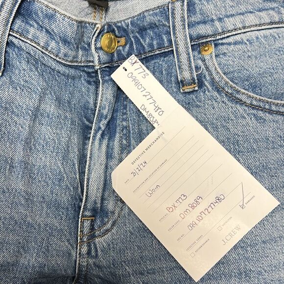 J.Crew Tall 9" demi-boot crop jean in Ruby wash - Picture 5 of 5